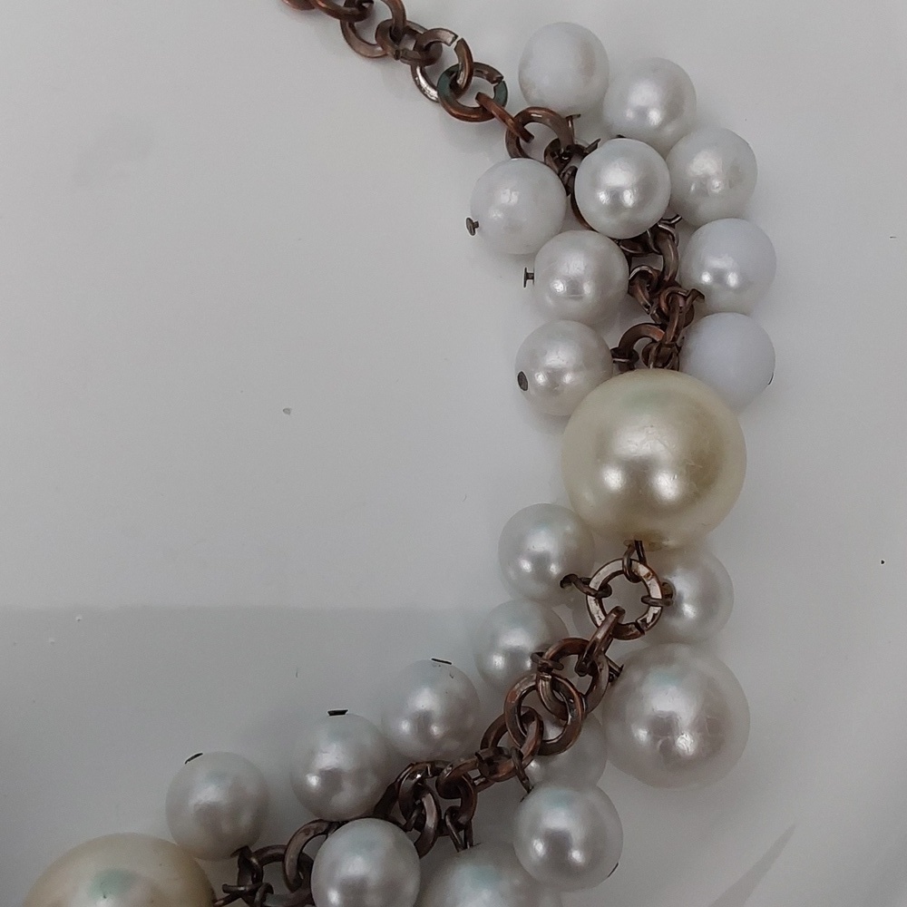 VINTAGE ROBERT ROSE Pearl Necklace - Picture 3 of 7